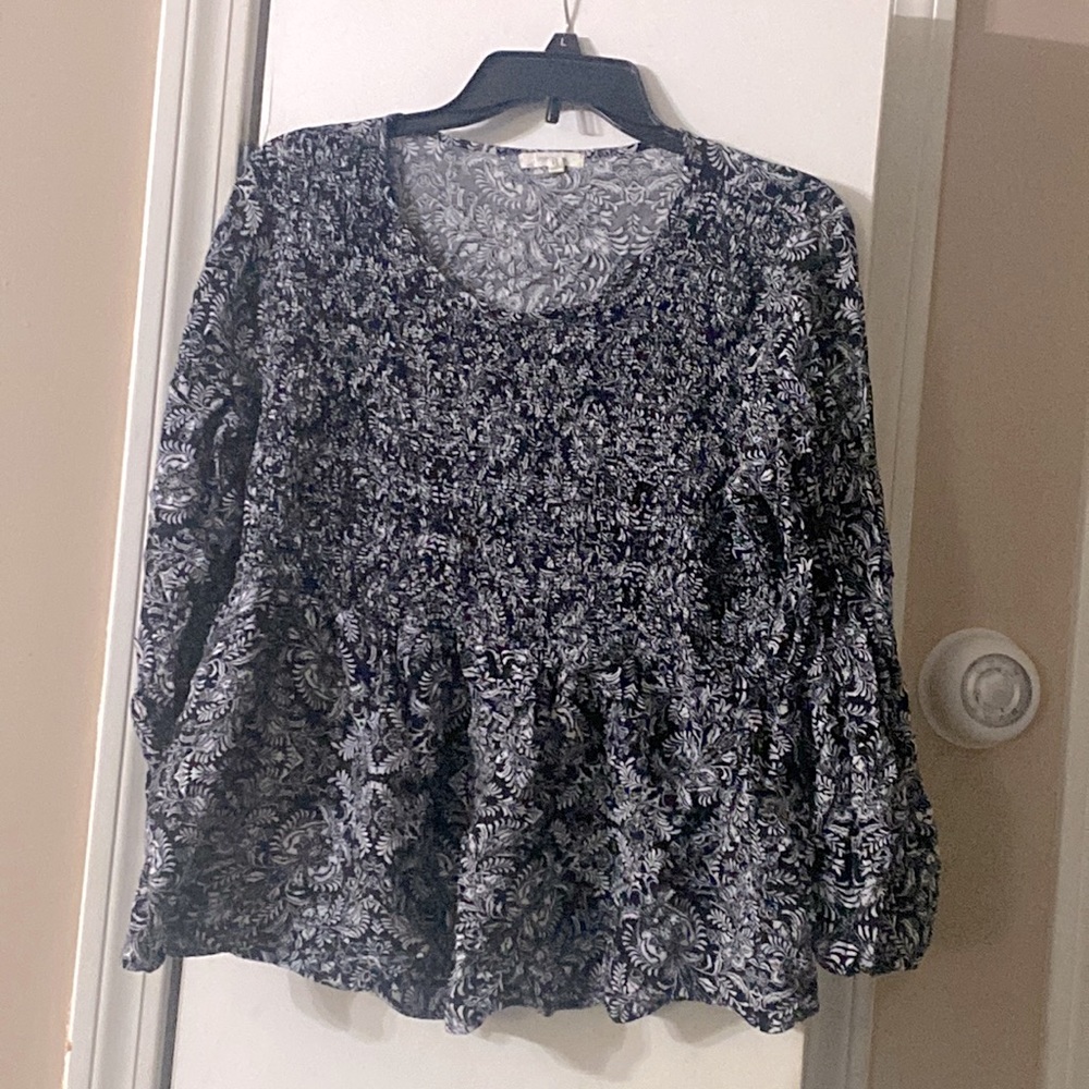 Maurice’s peplum balloon sleeved shirt